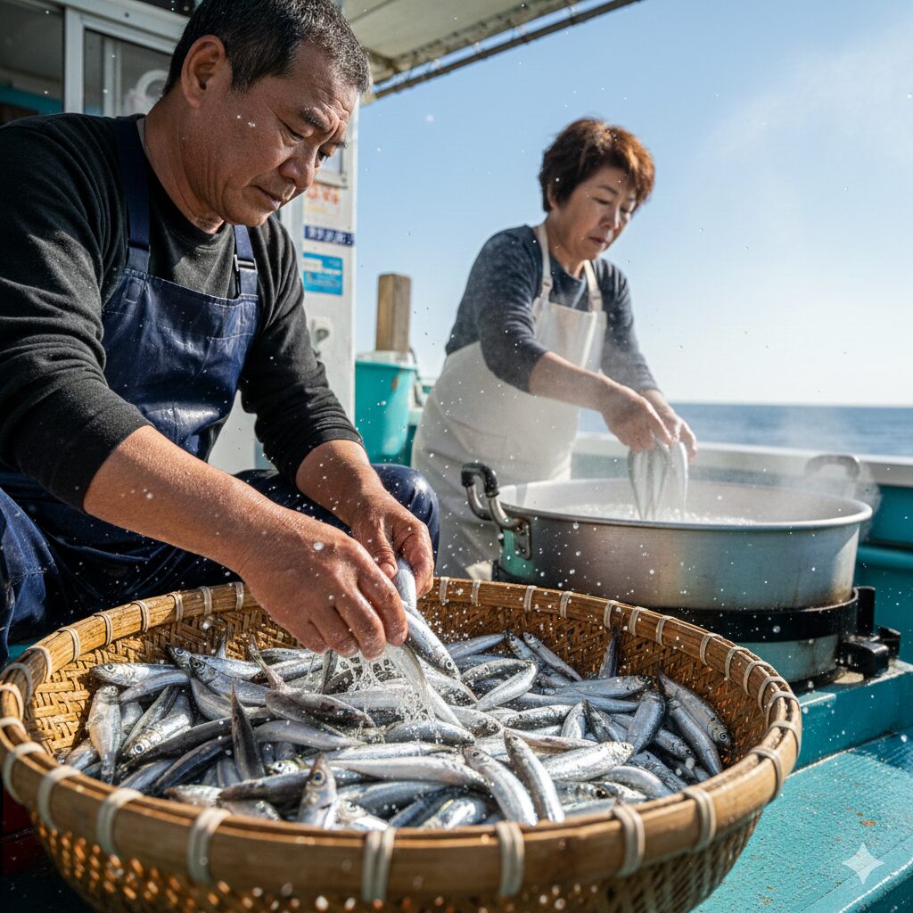 カタクチイワシのこだわり