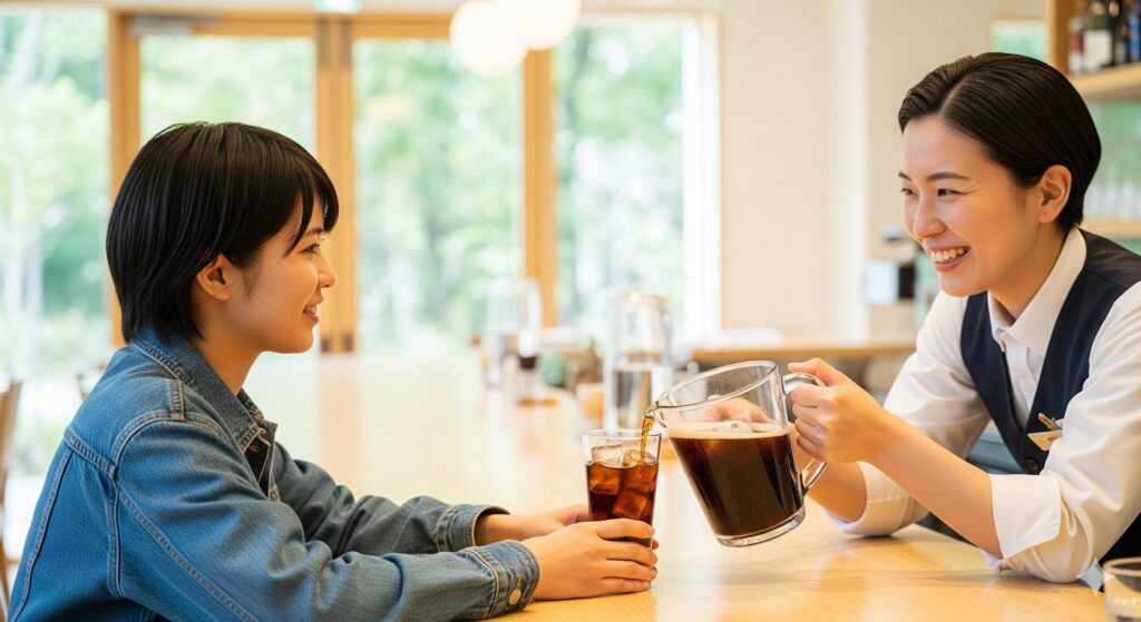店内限定のおかわりサービスとは