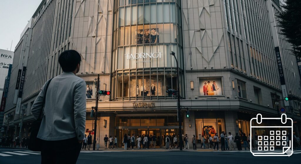 新宿高島屋での販売スケジュール