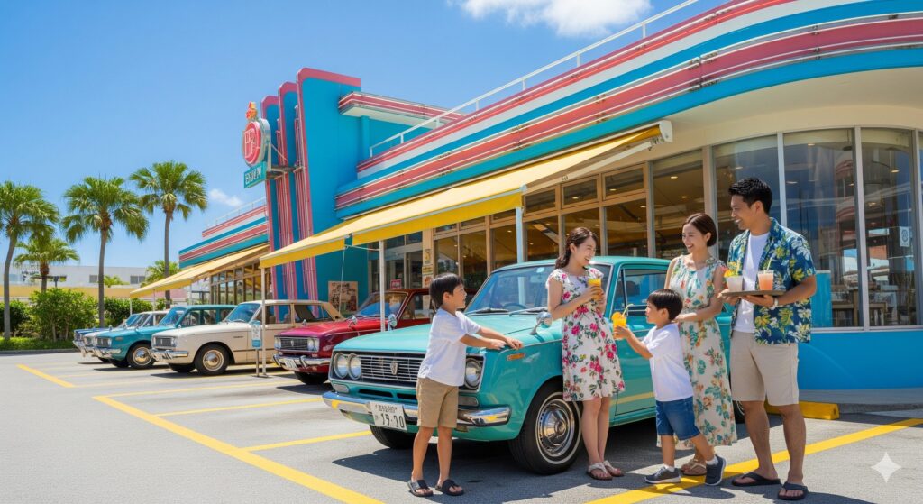 沖縄県内のA&Wオレンジジュース販売店は？