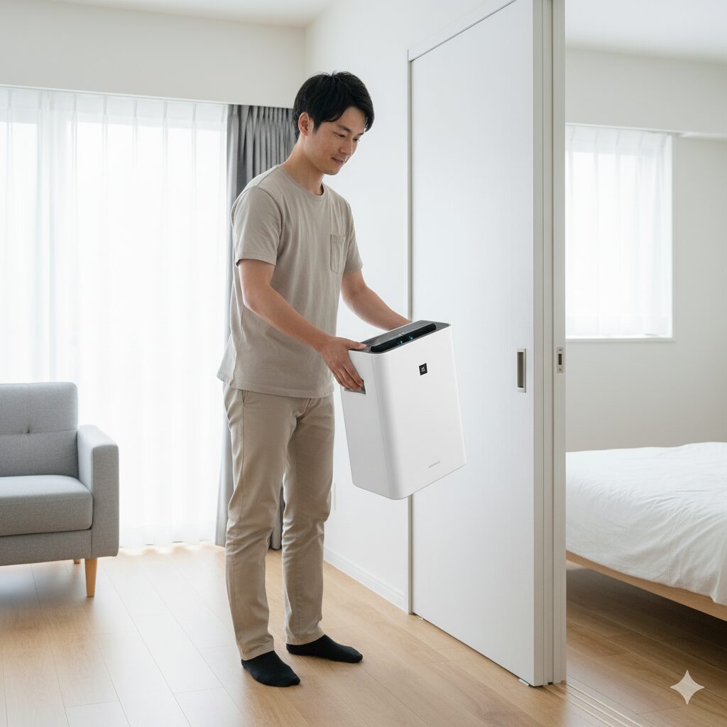 サイズや重さ、適用床面積について