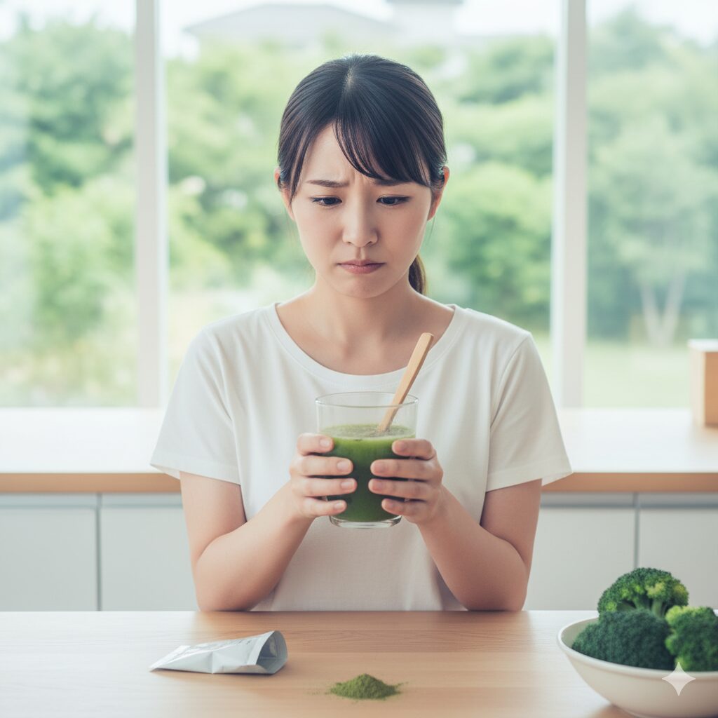 悪い口コミ｜味や溶けにくさが気になる