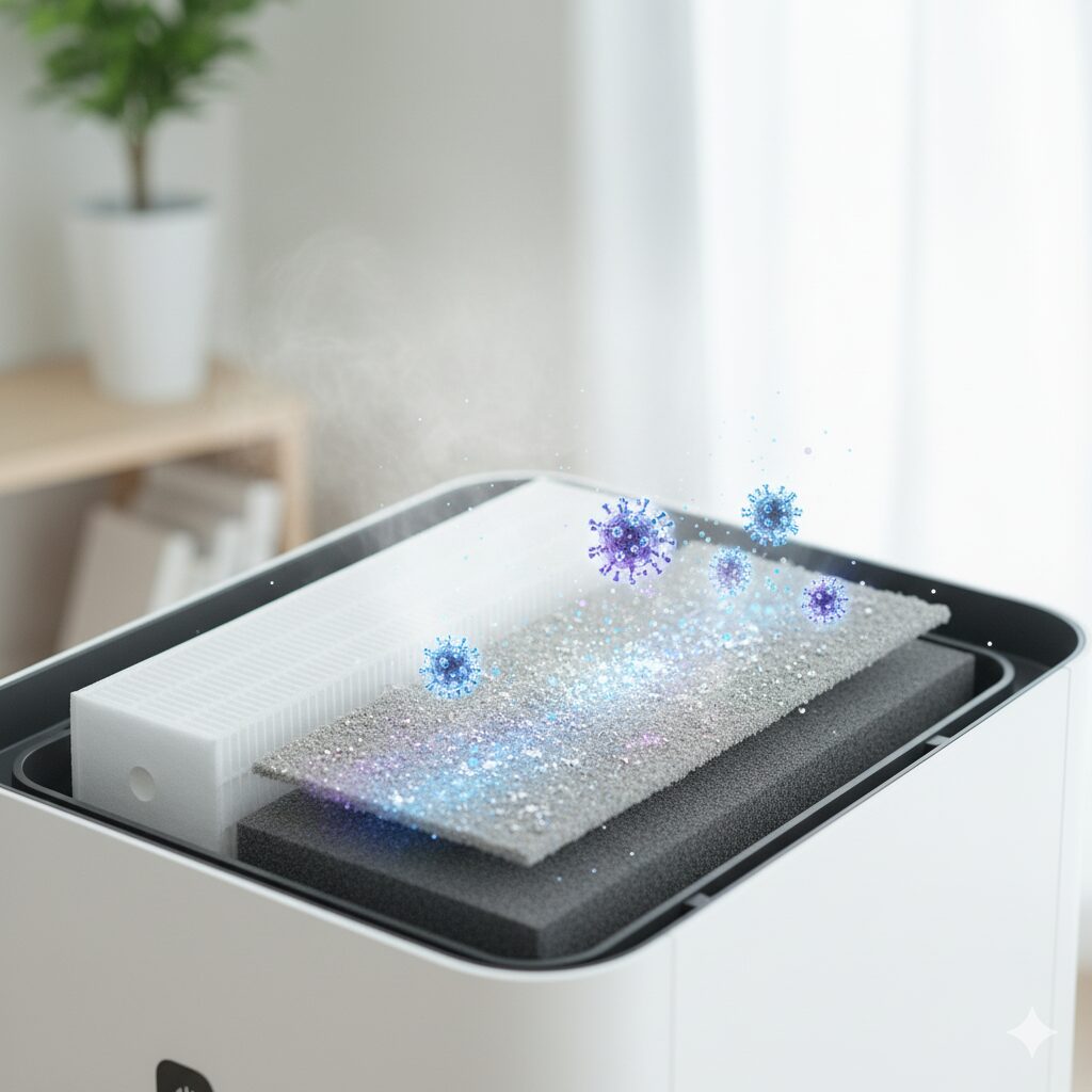 注目すべき機能とウイルスの分解効果