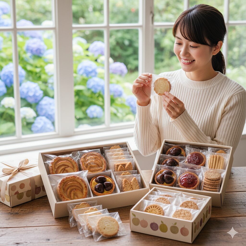 詰め合わせの種類とサイズも豊富