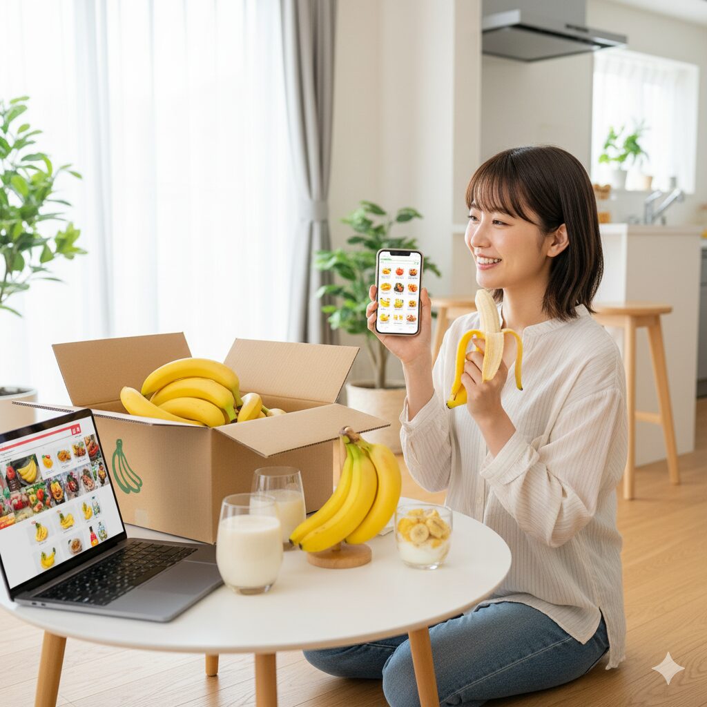 安全なスミフルバナナの購入と楽しみ方