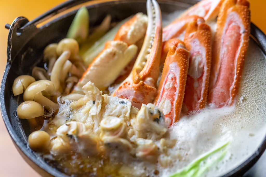 実店舗の蟹料理店「天空-SORA-」とは