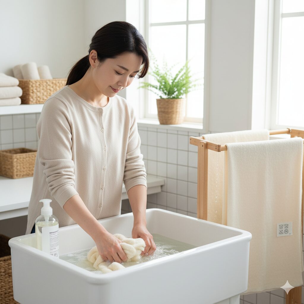 家庭での洗濯とクリーニング方法