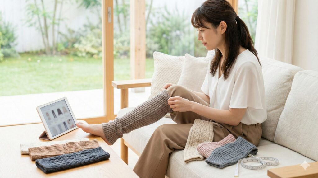通販生活レッグウォーマーの選び方と購入
