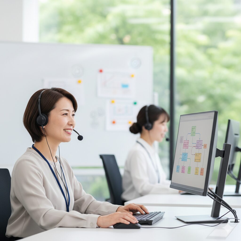 オペレーターの対応品質と従業員の本音