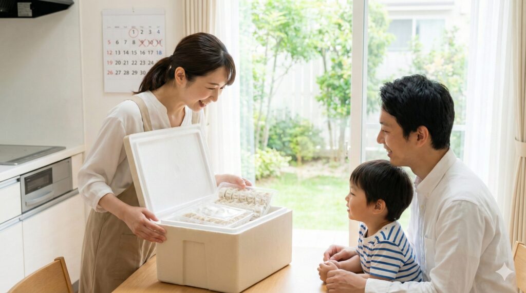 生餃子の賞味期限は発送日を含めて4日間