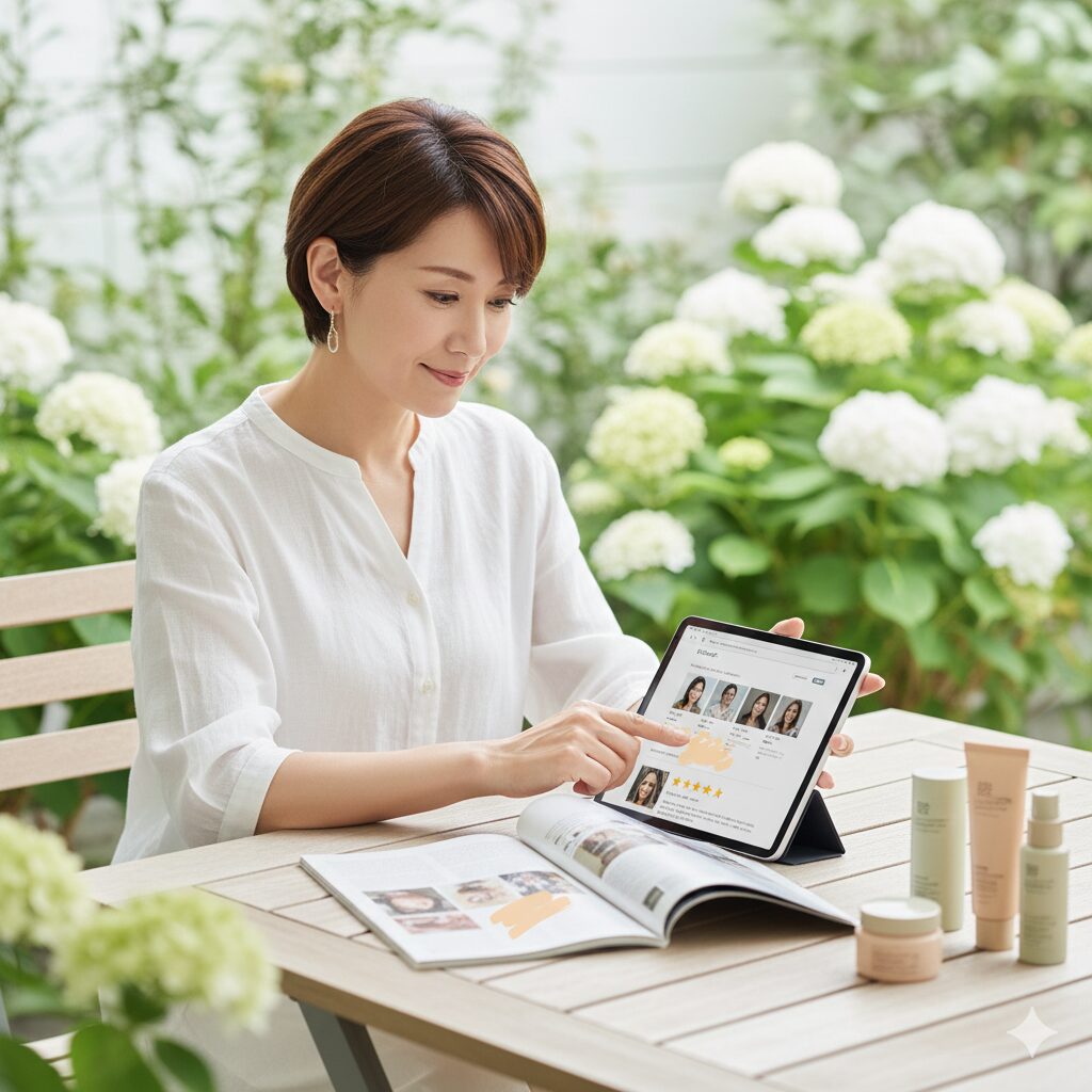 通販生活の化粧品の口コミから探る安全性と購入方法